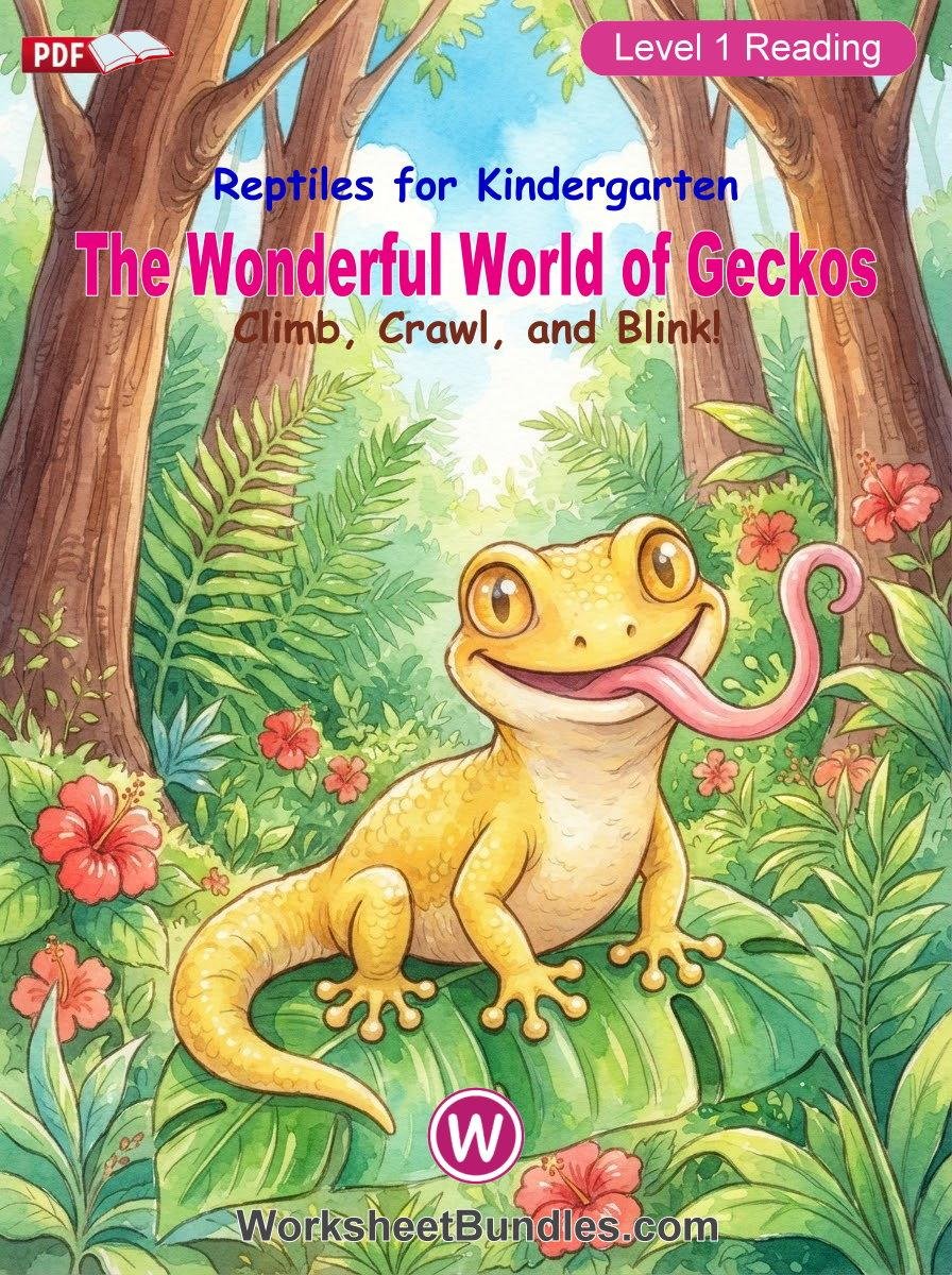 Climb, Crawl, and Blink! The Wonderful World of Geckos
